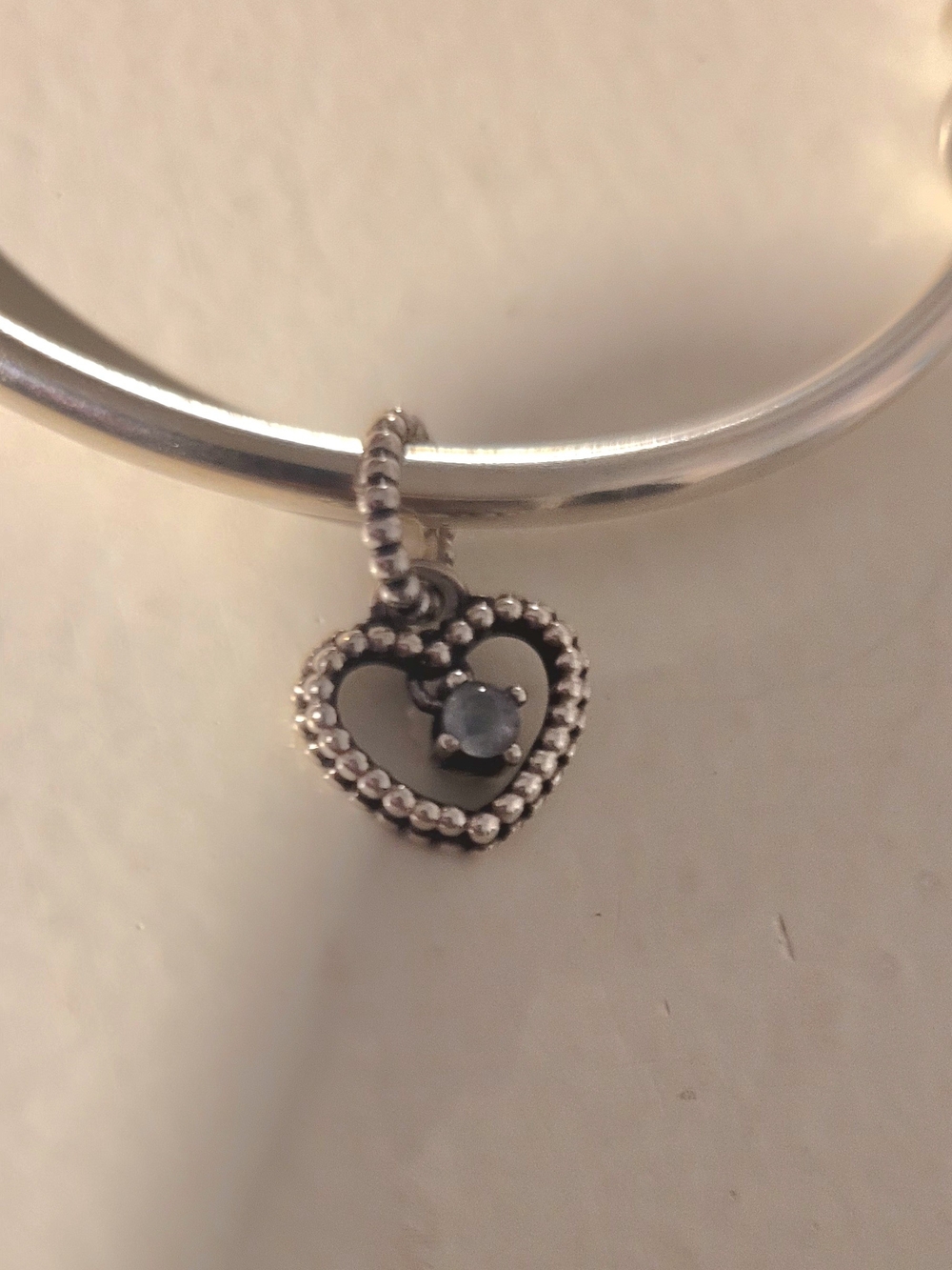 Pandora Sterling Silver Heart Charm
